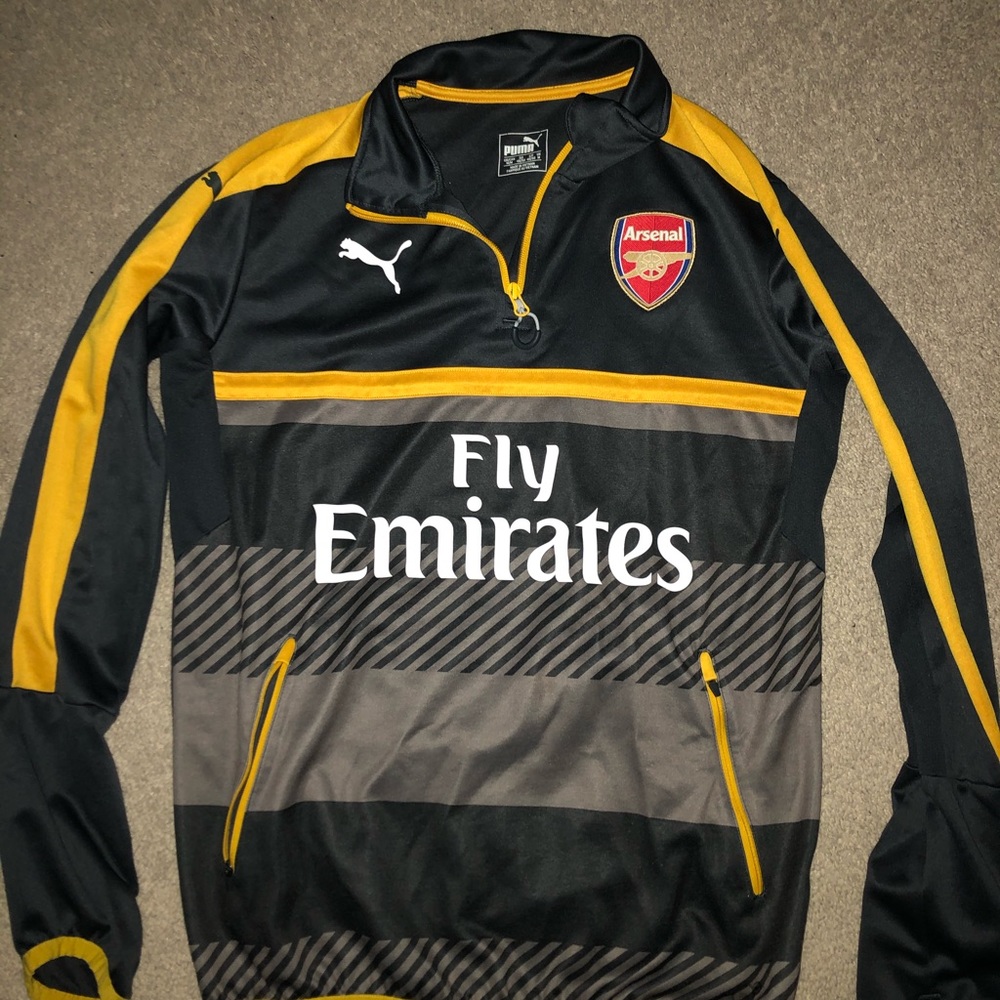 Arsenal Puma Training 1/4 Zip Pullover
